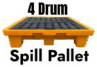 4 Drum Spill Pallet Logo