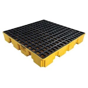 Supplier of Eagle 1645 4 Drum Spill Containment Pallet with Drain in UAE