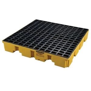 Supplier of Eagle 1645ND 4 Drum Spill Containment Pallet without Drain in UAE